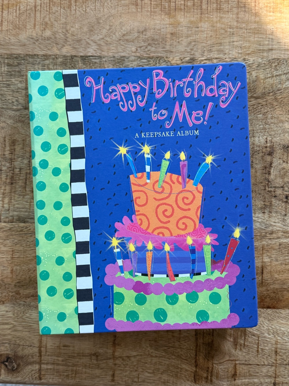 Happy Birthday to Me Keepsake Memory Album Baby 1st Birthday Grandbaby Gift NEW